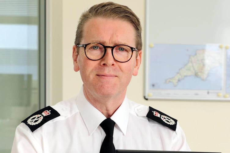 Chief Constable Will Kerr.
Picture: Police