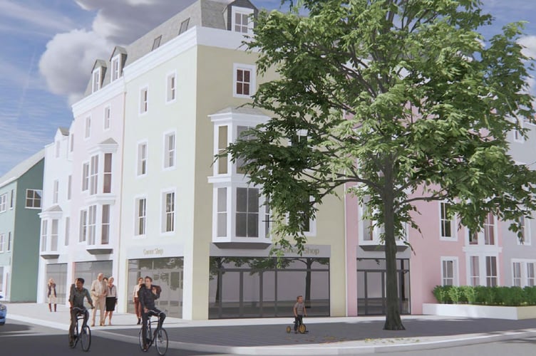 Tenby former post office plans