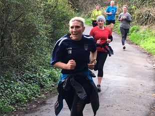 First Parkrun at Sharpham a  huge success