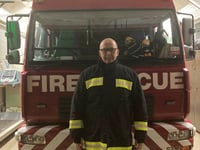 Firefighter’s long service commended