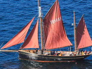 Coastwatch volunteer spots stricken vessel at sea