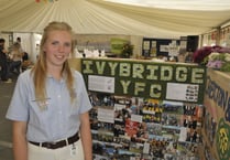 Ivybridge Young Farmers created a great display at Devon County Show
