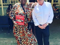 Gogglebox star Sandra Martin drops in to Kingsbridge pub