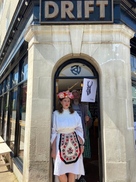 Lally MacBeth at Drift, one of the venues of the Sea Change Festival