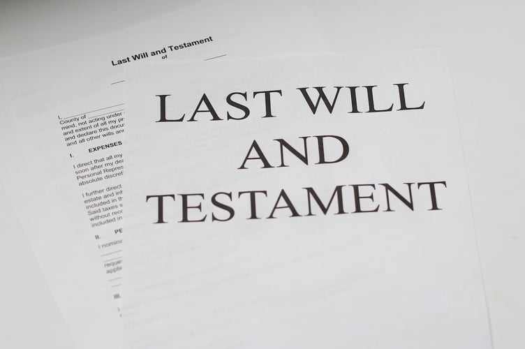 Will and testament