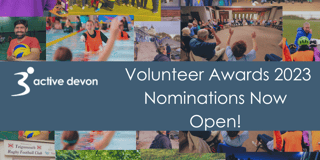 Nominate to recognise those who help others to be physically active
