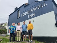 Progress at the Loddiswell Inn