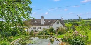 18th century cottage for sale has its own River Avon foreshore 