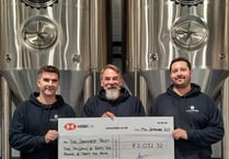 Salcombe Brewery Co. donates over £2000 to The Seahorse Trust