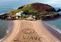 Happiness comes in waves for Devon charity