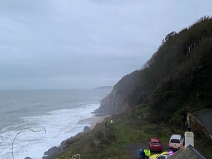 Bodyboarder rescued at Torcross