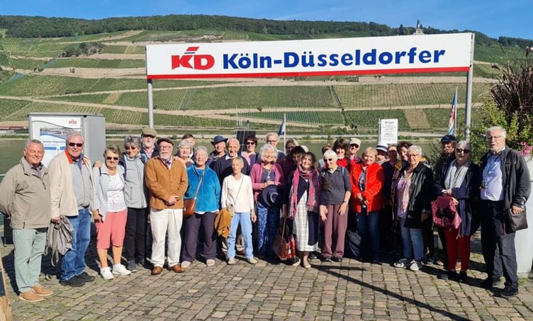 The Kingsbridge group in Germany during their four-day trip