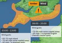 Storm Ciarán will cross the South West on Thursday
