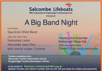 Fundraising band night for Salcombe RNLI
