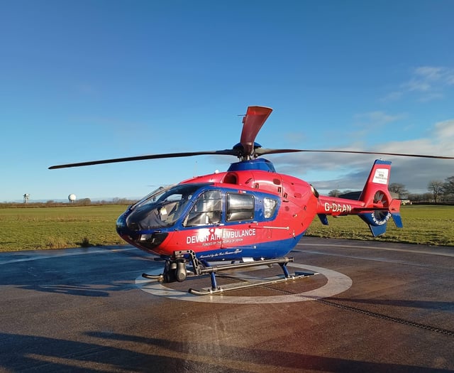 Air Ambulance trustees celebrated