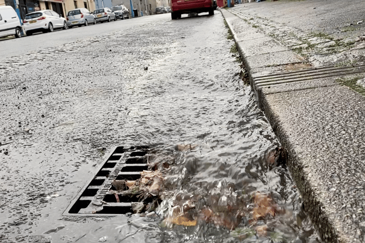Pembroke Dock drain