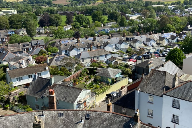 A view of Totnes