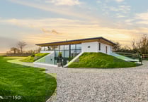 Eco-friendly home for sale is former reservoir with "luxury" touches