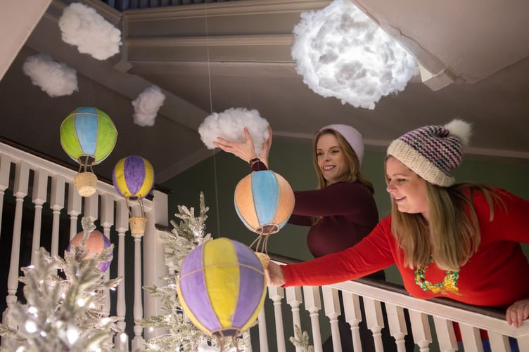 Saltram House - Christmas preparations have begun by staff and volunteers