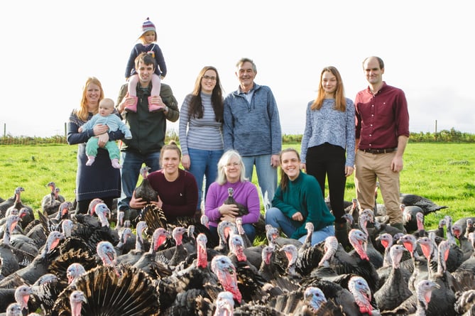 Scobbiscombe Farm Turkeys is a family run business