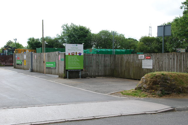 DCC's recycling centre in Ivybridge will be one of the sites that will be accepting DIY waste for free