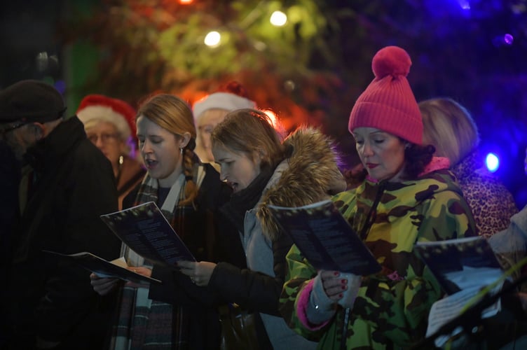 Sherford Christmas singing