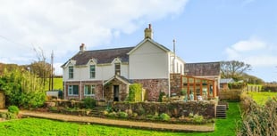 Former farmhouse for sale comes with panoramic countryside views