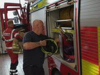Derelict building damaged in Totnes blaze