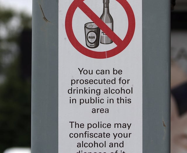 Calling time on street boozing? 