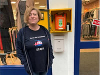 Devon Air Ambulance charity shop manager performed life-saving CPR
