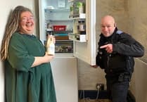 Totnes food bank receives donation from police