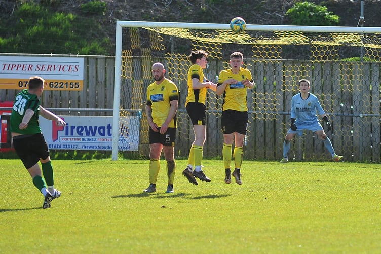 South Devon League Division One action from Buckland Athletic Reserves versus Ivybridge Town 2nds. Buckland came out match winners with a final score of 3-2