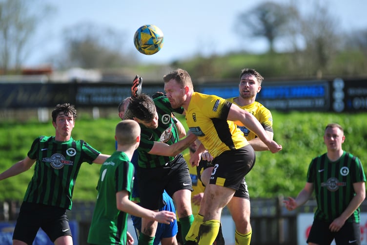 South Devon League Division One action from Buckland Athletic Reserves versus Ivybridge Town 2nds. Buckland came out match winners with a final score of 3-2