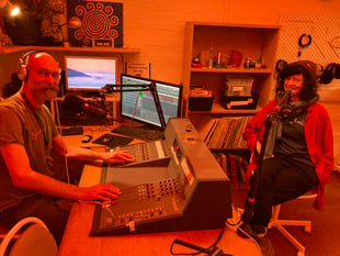 A chance to visit new radio studio