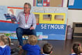 Author inspires children at Salcombe C of E Primary
