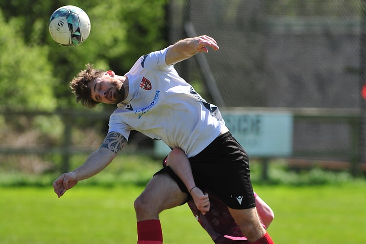 South Devon League football. Belli Cup action from Chudleigh Athletic versus Morley Rangers. A comprehensive 5-0 win for Chudleigh