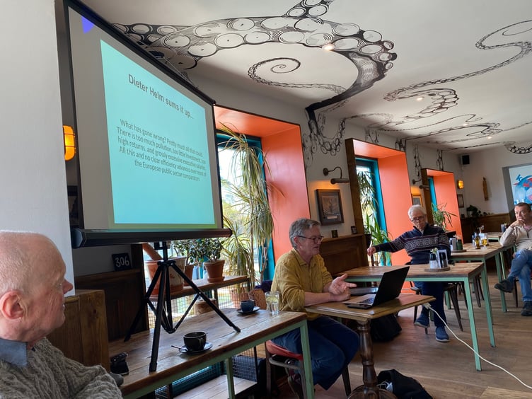 The meeting was organised by the South Hams Society