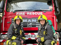 Ivybridge Firefighting duo set to run for charity