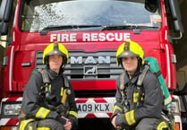Ivybridge Firefighting duo set to run for charity