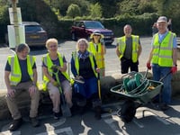 Combined effort to spruce up town 