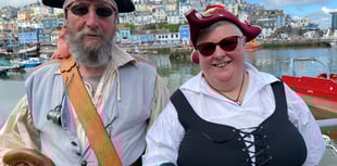 Ahoy me hearties! Sun shines for Brixham Pirate Festival
