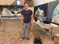 The man bringing icebergs to the Dart