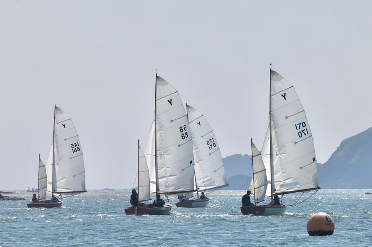 Salcombe race 4 fast handicaps, image courtesy of Lucy Burn