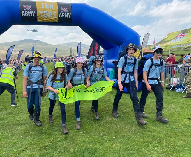 Ten Tors Challenge: 2,400 teens trek