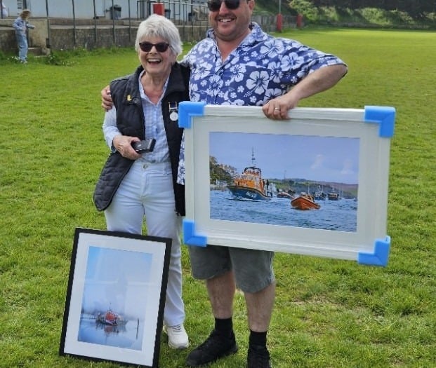 Heartfelt send off for RNLI team members