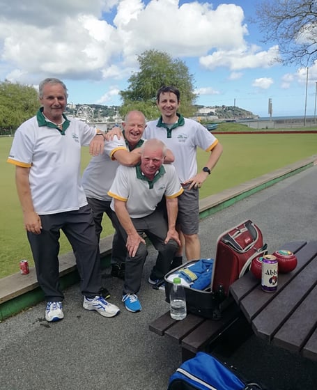 Stoke Fleming B C County fours Team