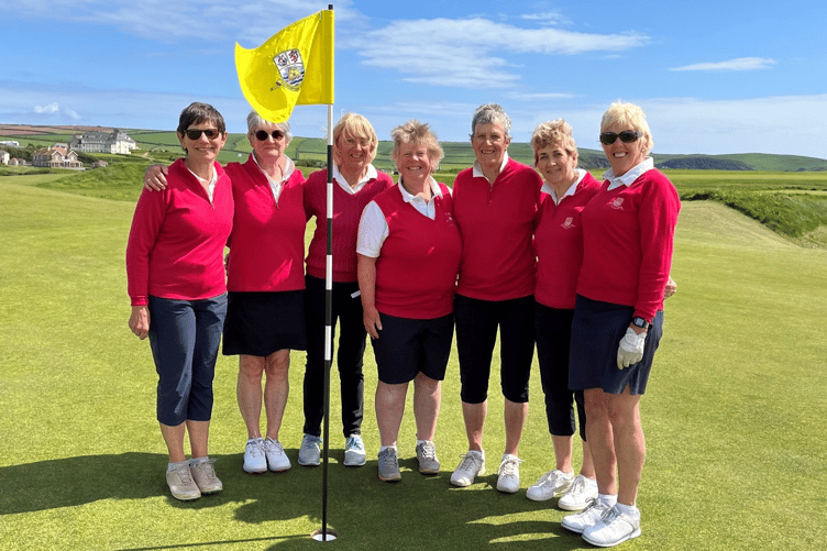 Thurlestone's Ladies Presidents team
