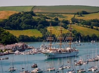 Three-masted Spirit returns to Dartmouth
