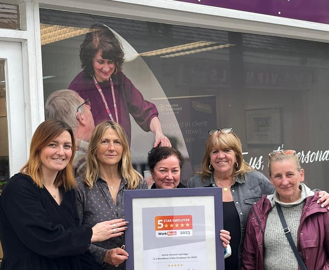 Care company celebrates triple success