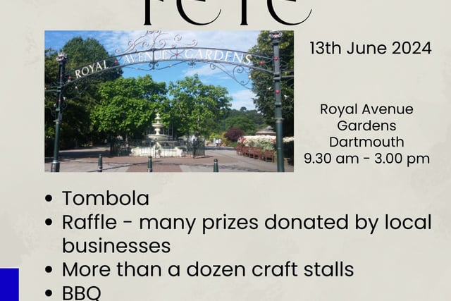 Dartmouth Caring summer fete returns to Royal Avenue Gardens